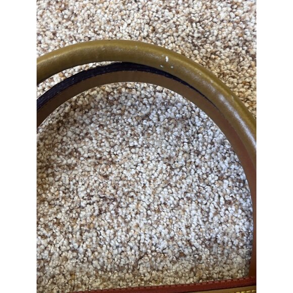 Dooney & Bourke VTG All Weather Satchel Purse Ivory Pebbled Old Money Classic - Picture 12 of 16